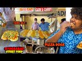 Schezwan Dosa & Pizza Dosa - Street Food - Hyderabad - Irfan's View
