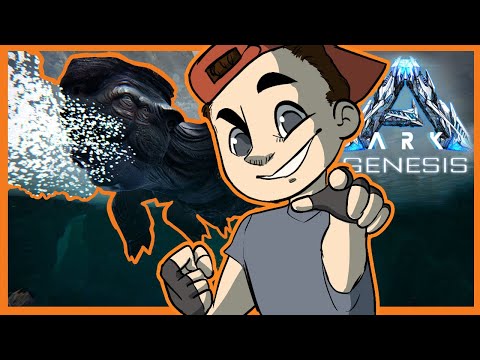 The Giant Turtle = BLASTOISE the POKEMON! - Easy Tamed Megachelon (Ark Genesis Gameplay #14)