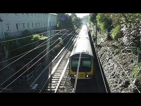 IE 29000 Class DMU Train number 29411 - Malahide Station, Dublin