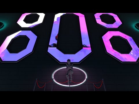 Jigsaw 1hr DnB DJ Set for Club 808 Music Festival (Visuals only) VRChat