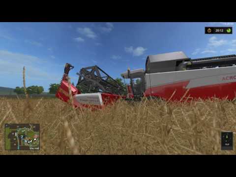Let's Play Farming Simulator 17 Game Lossberg Map borrow one rape
