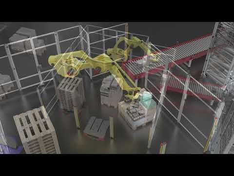 Mixed Case Palletising