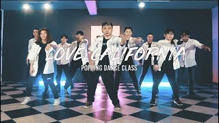 I LOVE CALIFORNIA – Diamond Ortiz / Panh Choreography / Popping Dance Class