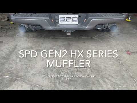 SPD 2017-2020 GEN2 304SS 3" HX Series Muffler Upgrade