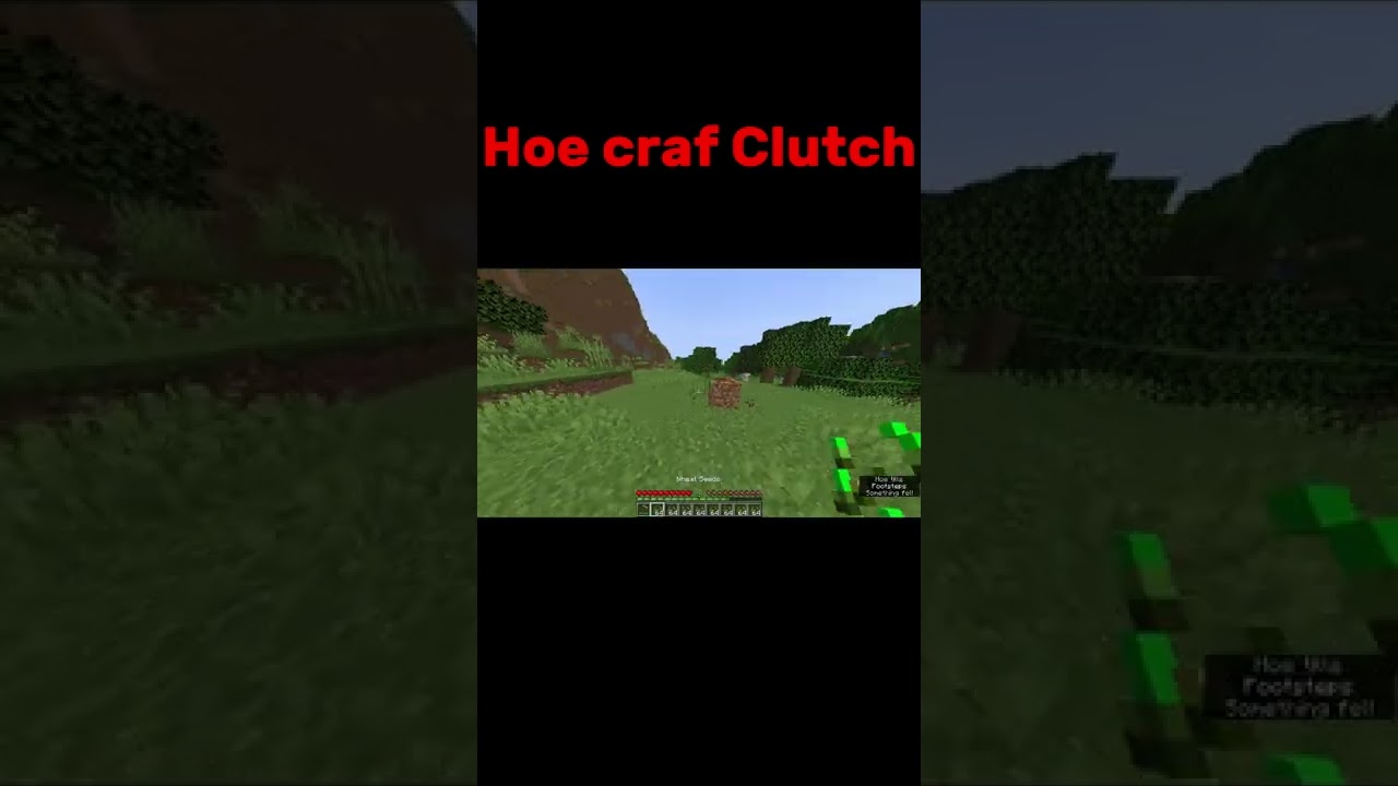 2 INSANE HARD MINECRAFT CLUTCHES!! #shorts