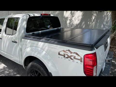 eBay Hard Trifold Tonneau Cover (Nissan Frontier) Install and Review