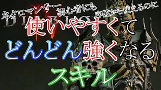 ネクロマンサー　使いやすくて強いスキル　脆弱の強さ
