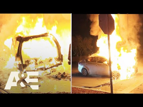 Live Rescue: Biggest CAR FIRES | A&E