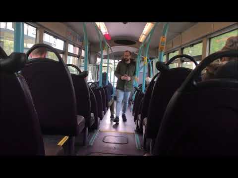 Hellfire Kickdowns! First Essex Wright Eclipse Volvo B7RLE 66800 MX05 CCF Route 65