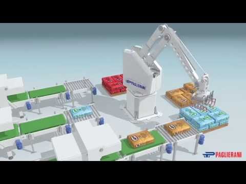 Robot Palletizer video F