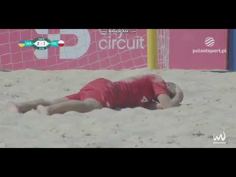 Ukraina 3:2 Polska Eliminacje MŚ 2023 Beach Soccer,skrót meczu,polski komentarz
