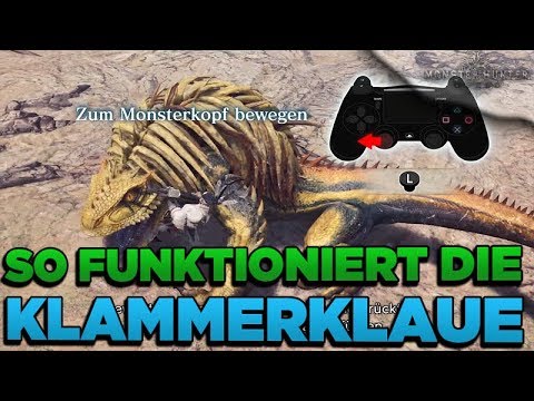 So funktioniert die neue Klammerklaue - Monster Hunter World Iceborne News