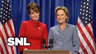 Sarah Palin and Hillary Address the Nation - SNL