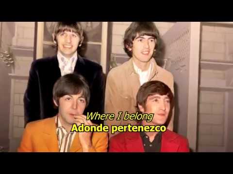 Fixing a hole - The Beatles (LYRICS/LETRA) [Original]