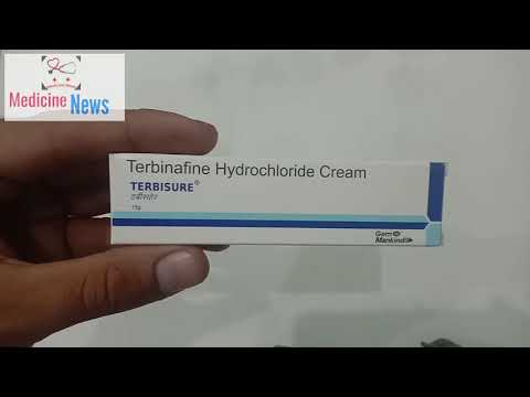 Terbinafine hydrochloride cream, 1% w/w