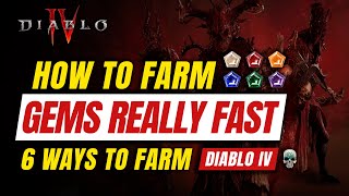 How to Farm Gems Really Fast Diablo 4