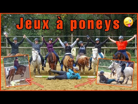 [COURS] Jeux à poneys ! (CHUTES 😂) 17/10/20 - CS'o Landreau