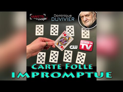 Voir la vidéo de laCarte folle Impromptue Duvivier