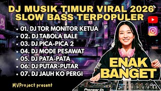 Download lagu DJ MUSIK TIMUR VIRAL 2026 SLOW BASS TOR  MONITOR KETUA mp3