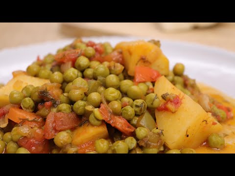 Video thumbnail: Bizele me Salcë Domate