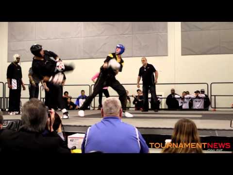 Allstars vs Team Paul Mitchell 2 Men's Team Fighting Round 2 at Compete Nationals 2013