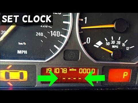 YouTube video about: How to change clock on bmw 325i?