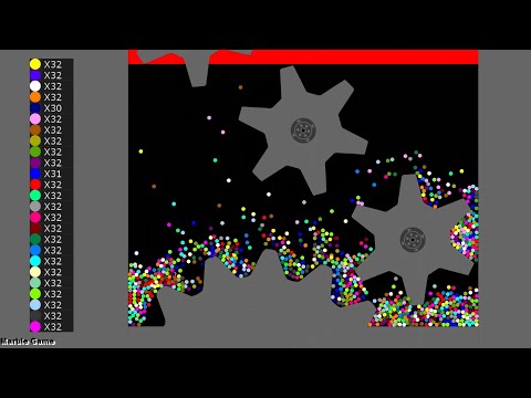 Survival Proliferation 19 - Marble Race in Algodoo