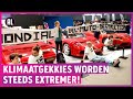 Extinction Rebellion steeds agressiever: gekkies verlijmen zich aan Ferrari!