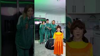 Hide and seek Squid Game🤫Subscribe to me👋🏻 #squidgame