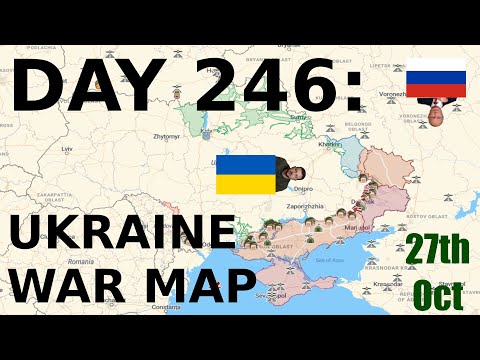 Day 246: Ukrainian Battle Map