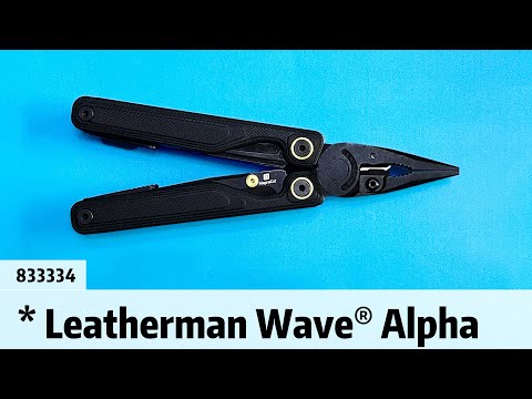 2025 New Tools Leatherman Wave® Alpha Obsidian#edc