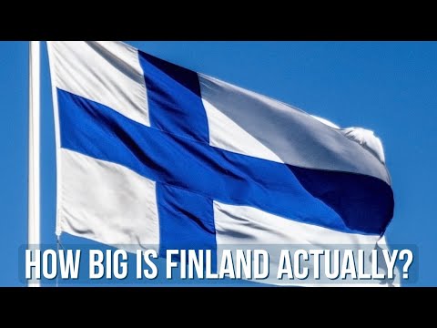 Finland - How Big Is Finland 🇫🇮 Actually?