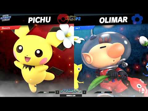 Smash Ultimate Tournament - MSM 178 SweetT (PkmTrainer, Pichu) vs Imhip (Olimar) Winners Semis