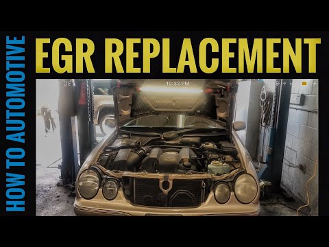 How To Replace The EGR Valve On A Mercedes E320 W211 (2002-2009)