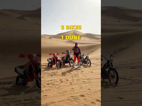 3 Bikes 1 Dune ⛱️