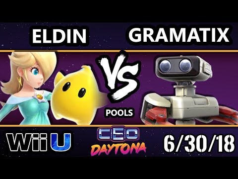 CEO 2018 Smash 4 - OES | Eldin (Rosalina) Vs. AMG | Gramatix (ROB) Wii U - Pools