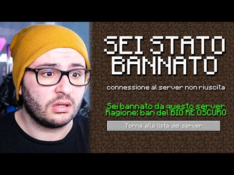 IL BIG RE MI HA BANNATO DALLA BIG VANILLA - Minecraft ITA