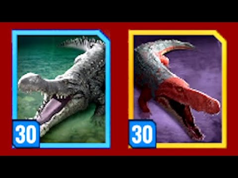 LEVEL 30 DEINOTOPS + DEINOSUCHUS BOSS STRIKE EVENT (JURASSIC WORLD ALIVE)