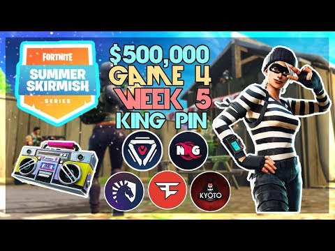 $500,000 🥊King Pin Summer Skirmish🥊 Week 5 Game 4 (Fortnite)