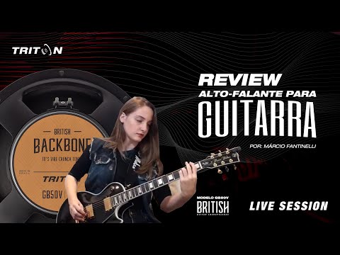 REVIEW ALTO-FALANTE DE #GUITARRA | BACKBONE GB50V | LIVE SESSION