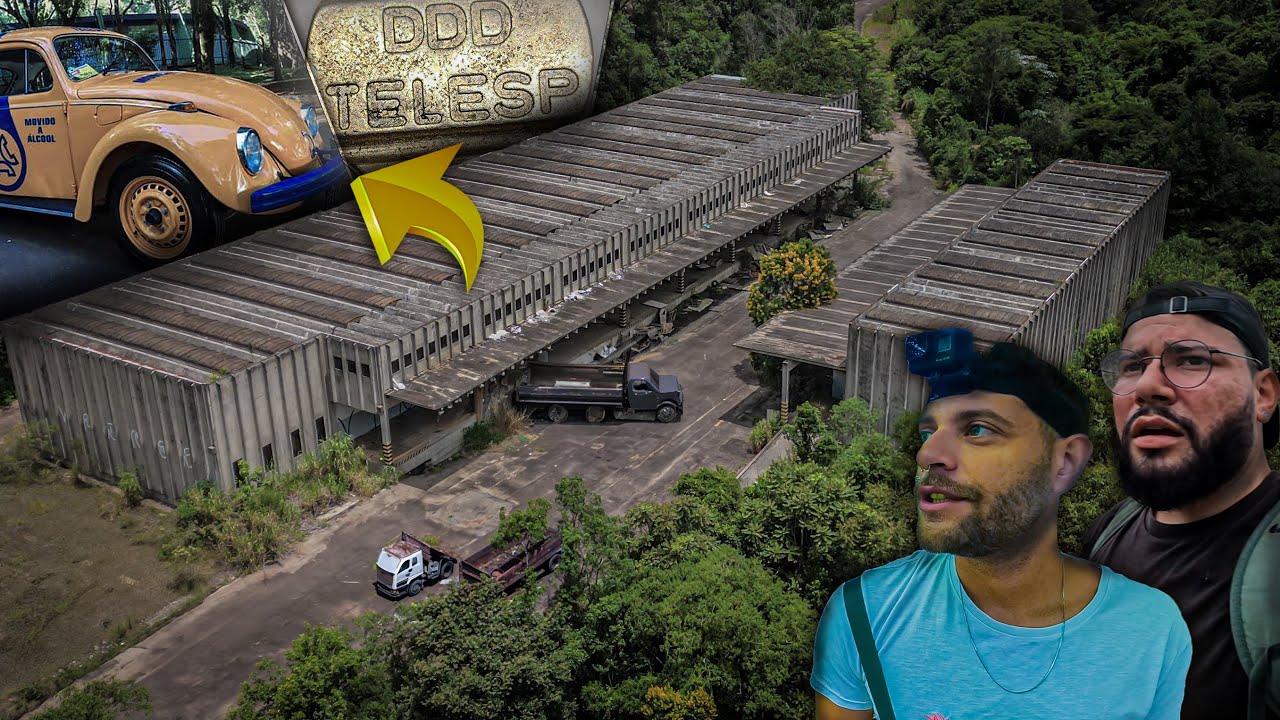 GIGANTESCA INDÚSTRIA QUE, APÓS SUA FALÊNCIA, DEIXOU TUDO PARA TRÁS, TORNANDO-SE UM CENÁRIO DE TERROR