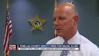 Pinellas County detention deputy fired after calling co-worker, inmates the n-word, officials say