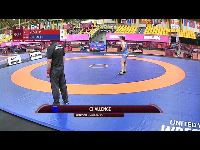 1538 | 308 | Juniors WW 65kg | 1/4 Final | VESSO Viktoria (EST) | RINGACI Irina (MDA)