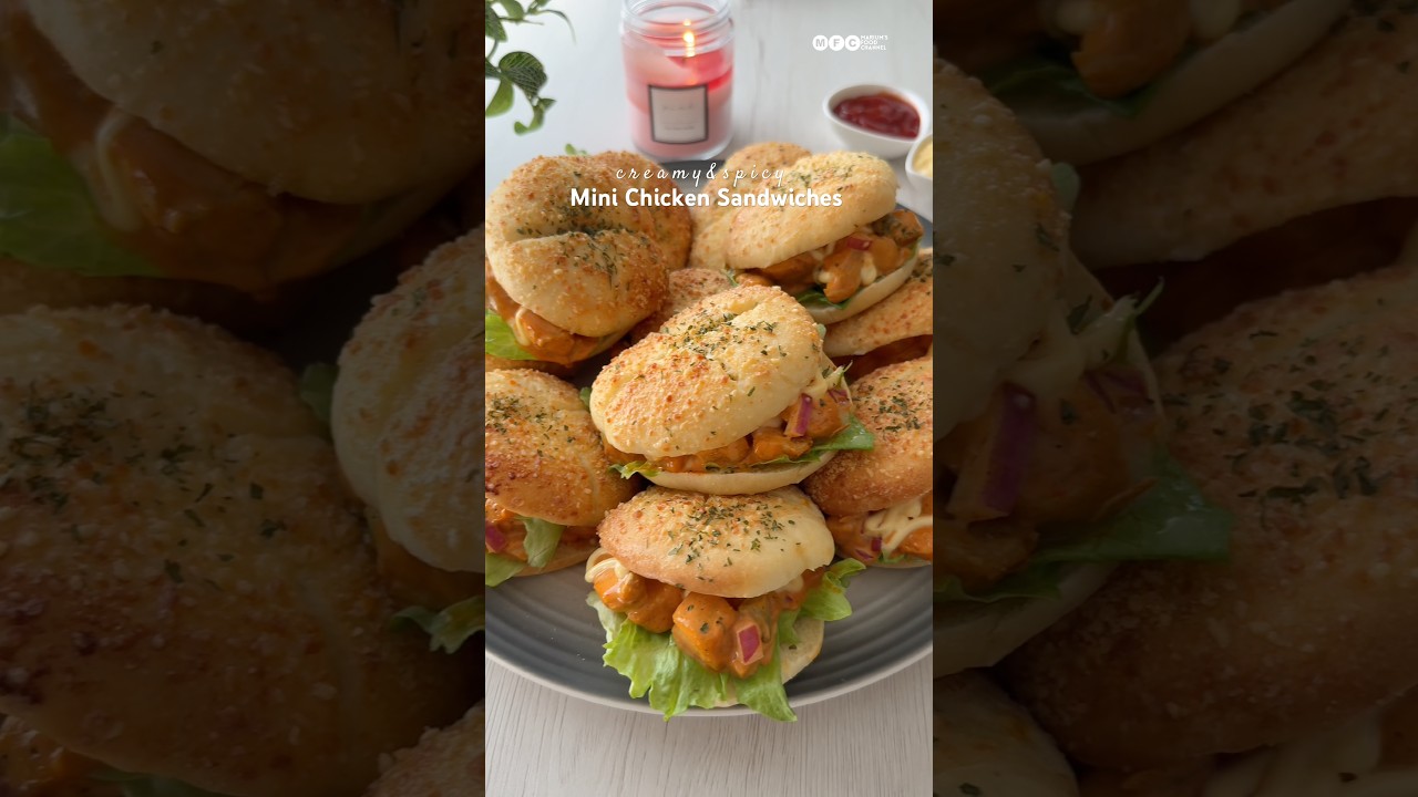 Mini Chicken Sandwiches Recipe Creamy, Spicy & Insanely Delicious