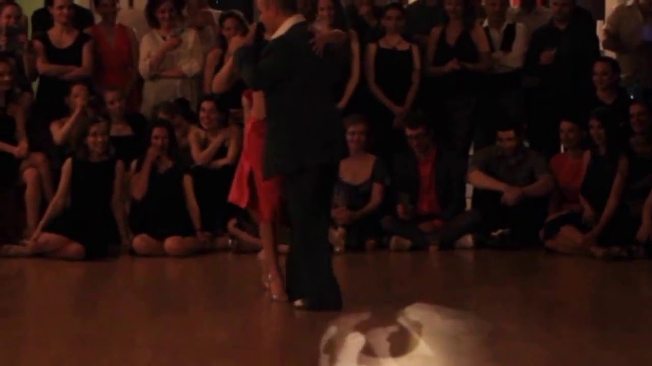 Horacio Godoy y Cecila Berra in Bucharest, Romania (milonga show)