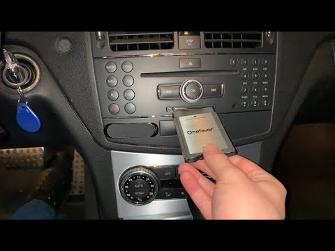 C Class sd card PCMCIA w204