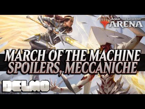 La carta più FORTE dello Standard? MARCH OF THE MACHINE Spoilers e Meccaniche - Delmo MTG Arena News