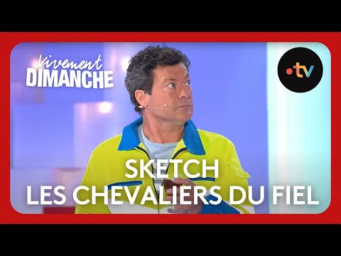 Sketch ! Les Chevaliers du Fiel passent un test psychologique - Vivement Dimanche 20 mai 2018