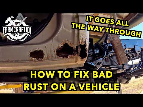 Fixing Rust Damage On My Dodge Ram 2500 Truck.  Ram Rescue Part 4.