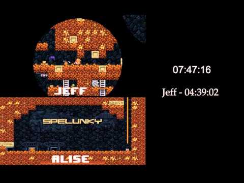 Brolympics Week 1: Spelunky Race Pod 2 (Alise and Jeff)